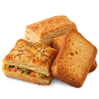 Local bakery puffs & rusk