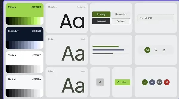 Navora design reference: interface foundations